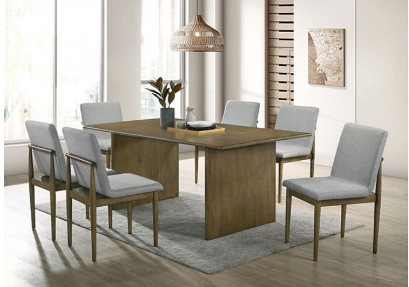 7 PC Dining Table Set