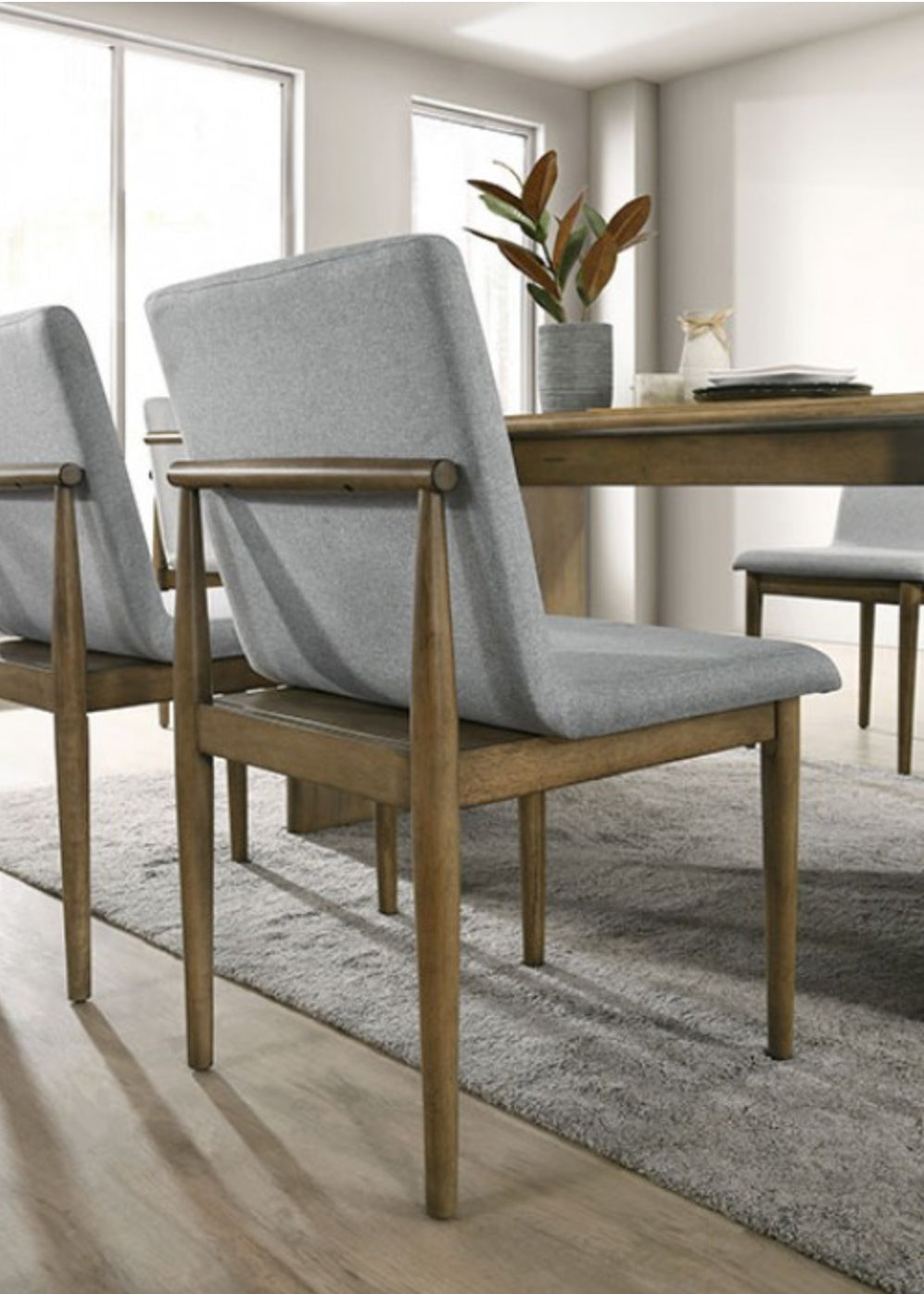 Light Grey Dining Chair (2/CTN)