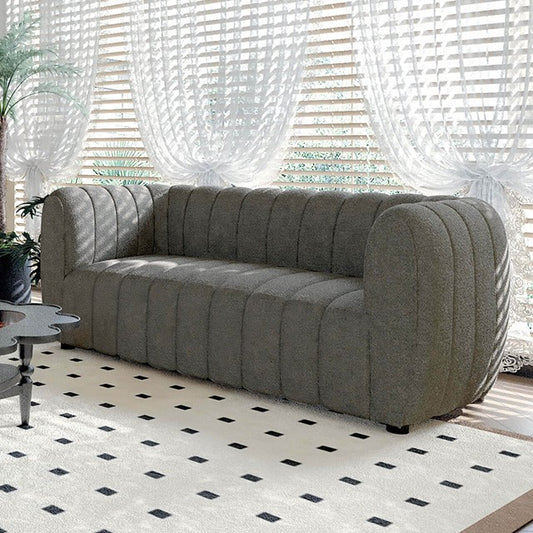 Charcoal Grey Loveseat