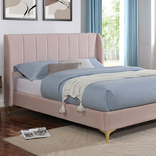 Light Pink Queen Bed