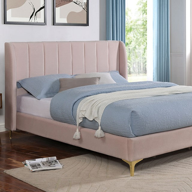 Light Pink Twin Bed