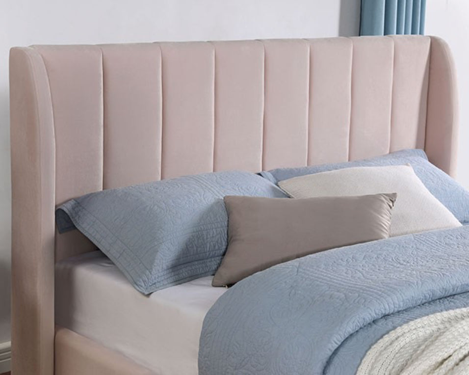 Light Pink Twin Bed